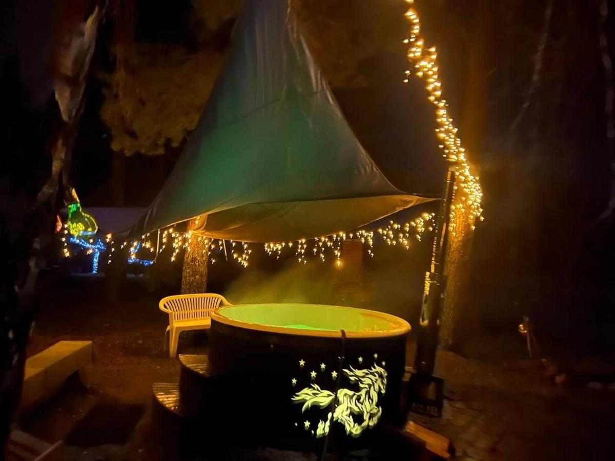 Dragon House In The Tree! Jacuzzi, Sauna ,Cinema,Heated Lici  Экстерьер фото